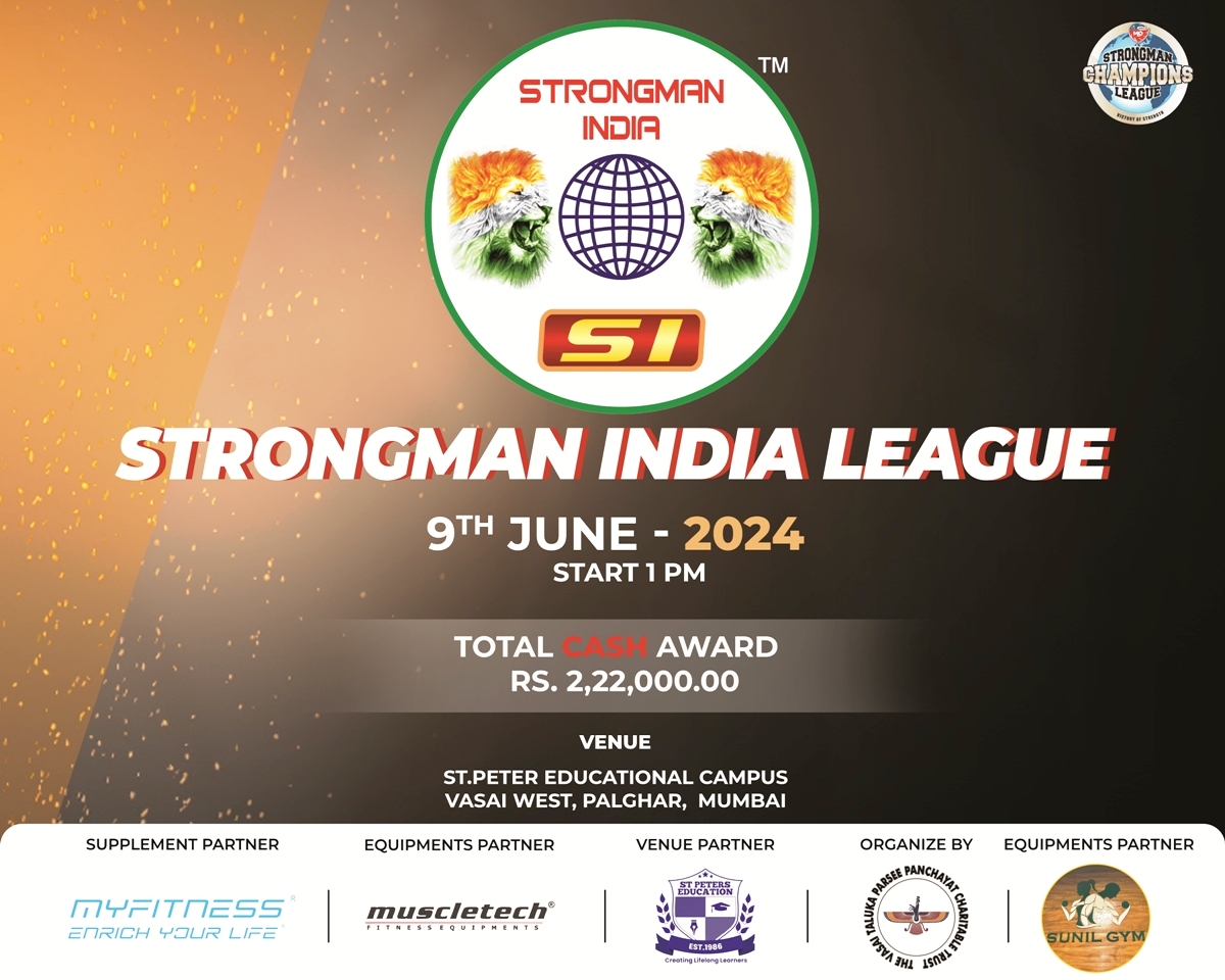 Strongman India League, Mumbai- 9th June 2024